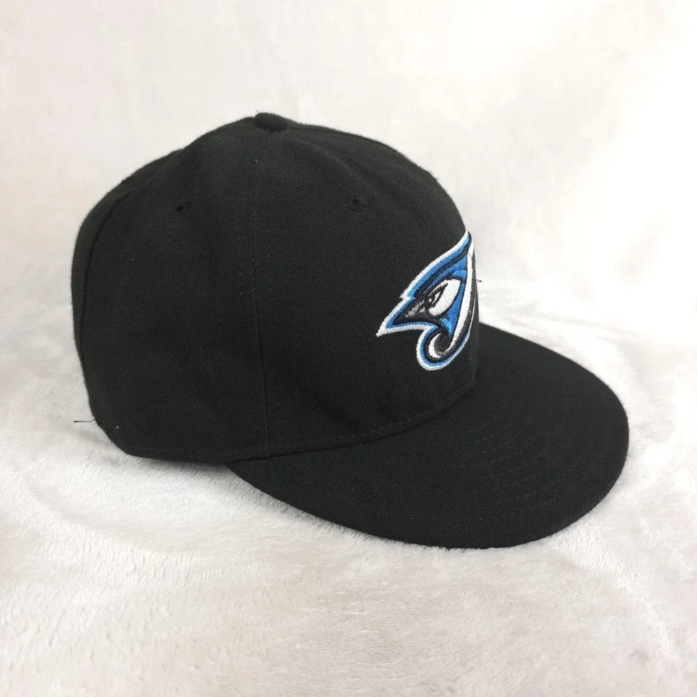 Toronto Blue Jays Hat On Field Players Cap Fitted 7 5/8‎ Black MLB Baseball USA
